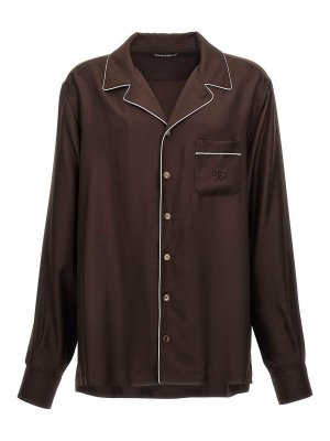 DOLCE & GABBANA: Chemises - Chemise - Marron
