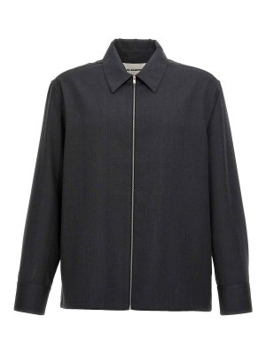 JIL SANDER: Chemises - Chemise - Gris