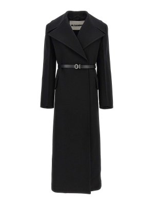 JIL SANDER: Manteaux courts - Manteau Court - Noir