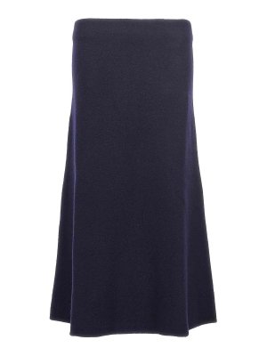【関税込み】ALESSANDRA RICH Long wool skirt Alessandra Rich Long Wool Skirt - Black - Women
