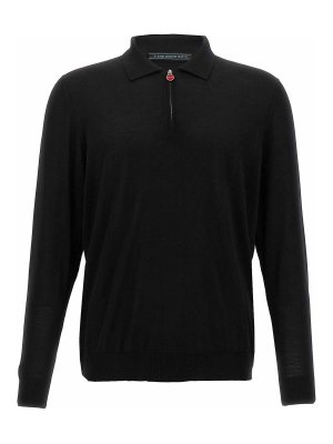 KITON: Poloshirts - Poloshirt - Schwarz
