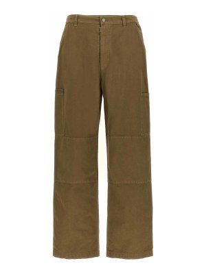 MM6 MAISON MARGIELA: Casual Hosen - Casual Hose - Grün