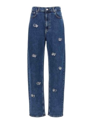 MOSCHINO JEANS: Bootcut - Bootcut Jeans - Blau