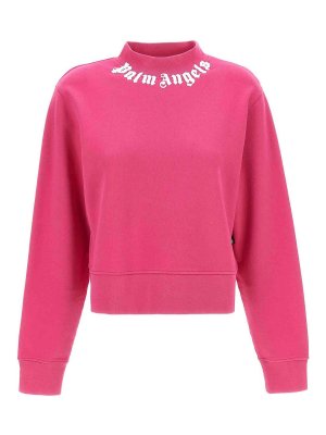 Palm Angels: Felpe e maglie - Felpa con logo sul collo