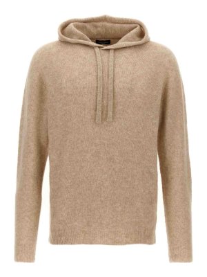 ROBERTO COLLINA: crew necks - Hooded Sweater