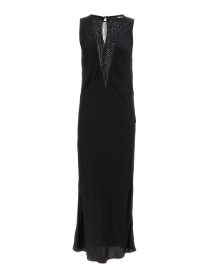 ROTATE Birger Christensen: knee length dresses - Sleeveless Midi Dress