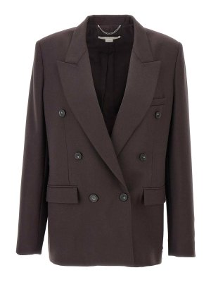 STELLA McCARTNEY: giacche blazer - Blazer Doppiopetto In Lana