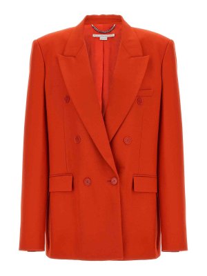 STELLA McCARTNEY: giacche blazer - Blazer Doppiopetto In Lana
