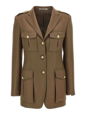 TAGLIATORE: カジュアルジャケット - カジュアルジャケット - ブラウン