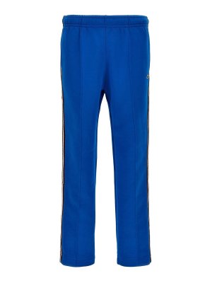 Blue lacoste tracksuit bottoms hotsell