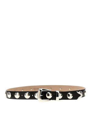 Ibrigu Obi Embroidered Belt - Black - Women | 11IBBELTKERWHITE