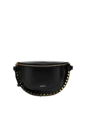 ISABEL MARANT: クロスボディバッグ - クロスボディバッグ - 黒