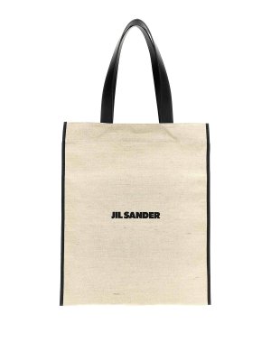 JIL SANDER: Bolsos Shopping - Bolso Shopping - Blanco