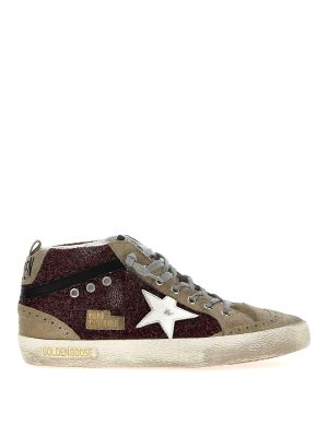 GOLDEN GOOSE: Zapatillas - Zapatillas - Rojo Oscuro