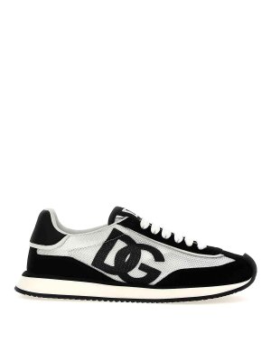 スニーカー DOLCE & GABBANA Woman Sneakers White CK2288A5355 8C873 Mixed-material DG CUSHION sneakers in White for Women