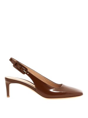 Gianvito Rossi: court shoes - Ric Slingbacks
