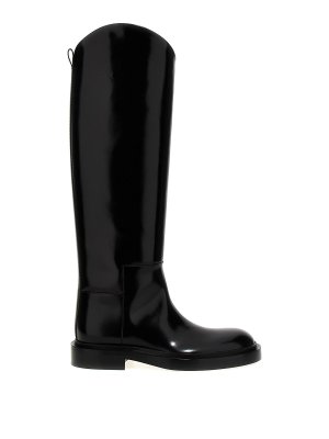 JIL SANDER: boots - Leather Boots