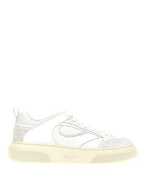 FERRAGAMO: trainers - Cassina Mix Sneakers