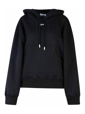 OFF-WHITE: Sudaderas y suéteres - Sudadera - Negro