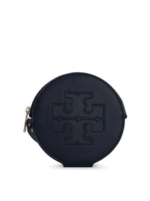 TORY BURCH: wallets & purses - Ella Card Holder Bio-Tex Leather