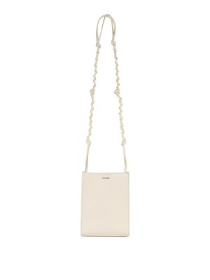JIL SANDER: クロスボディバッグ - クロスボディバッグ - 白