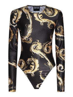 Versace Jeans Couture: tute - Body neri e dorati