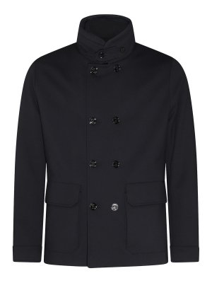 Balenciaga ショートコート - ブルー | 768919TBP014063