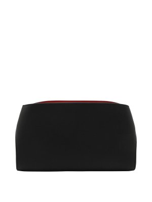 FERRAGAMO: cross body bags - Black Leather Hug Crossbody Bag