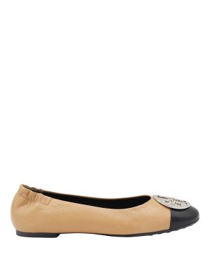 TORY BURCH: Ballerinas - Ballerinas - Beige