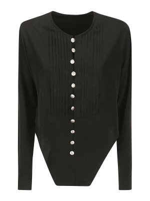 YOHJI YAMAMOTO: Tops und Tank Tops - Top - Schwarz