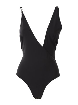 KARL LAGERFELD: one-piece - Karl DNA One Signature Swimsuit