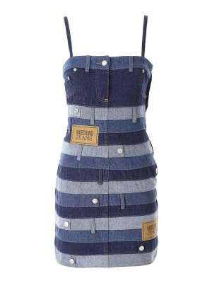 MOSCHINO JEANS: Vestidos largos - Vestido Largo - Azul