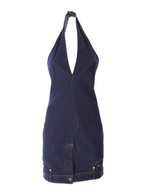 MOSCHINO JEANS: Vestidos largos - Vestido Largo - Azul