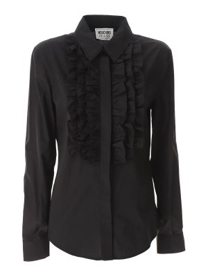 MOSCHINO JEANS: shirts - Ruffled Shirt
