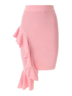 MOSCHINO JEANS: Knee length skirts & Midi - Rouche Skirt