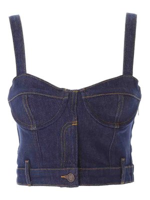 MOSCHINO JEANS: Tops und Tank Tops - Top - Blau