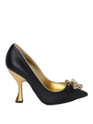 JIMMY CHOO パンプス ベージュx黒(パイソン) 2014925M0055 JIMMY CHOO（ジミーチュウ）の「Jimmy Choo Willis Suede Half d