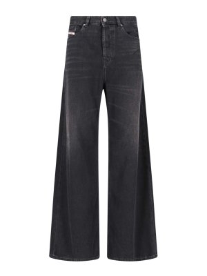 Agolde Jeans broken waistband - Black - Women | A90451157CONDUCT