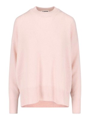 JIL SANDER: クルーネック - クルーネック - ヌードカラー