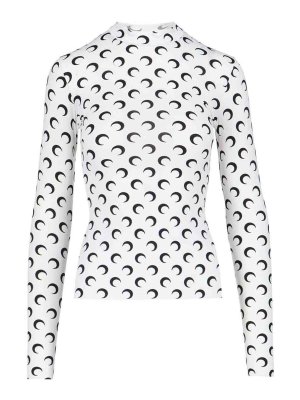 MARINE SERRE: Tops und Tank Tops - Top - Weiß