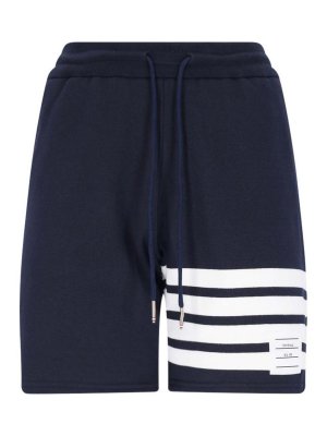 THOM BROWNE: Shorts - Shorts - Azul