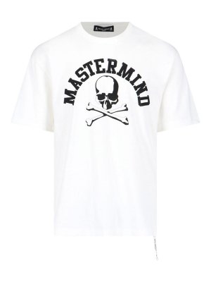 MASTERMIND JAPAN: T-shirts - T-Shirt - Weiß