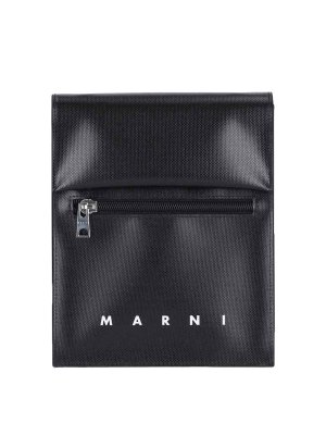 Marni: Bolsos de hombro - Bolsa De Hombro - Negro