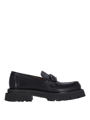 FERRAGAMO: Mocassins & Chaussures bateau - Mocassins - Noir