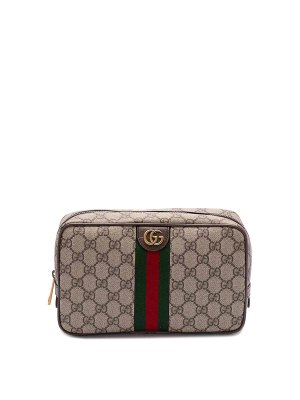 GUCCI: wallets & purses - Savoy Toiletry Case With Web