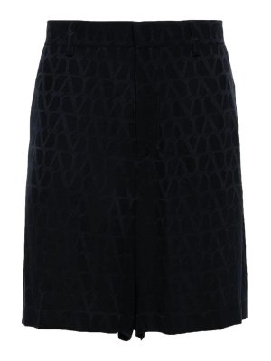 VALENTINO GARAVANI: Trousers Shorts - `Toile Iconographe` Bermuda
