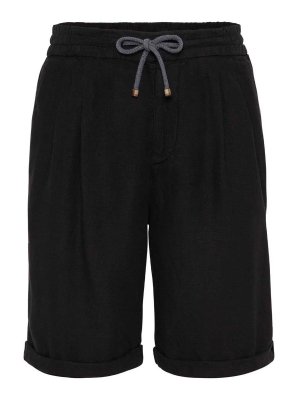 BRUNELLO CUCINELLI: Shorts - Short - Noir