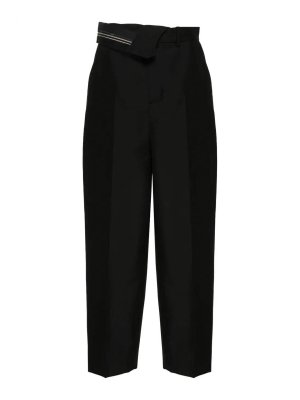 FENDI: casual trousers - Wide Leg Pants