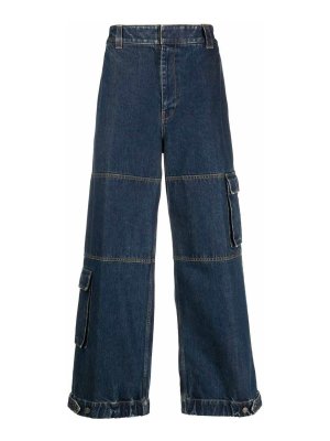 GUCCI: bootcut jeans - Wide Leg Jeans