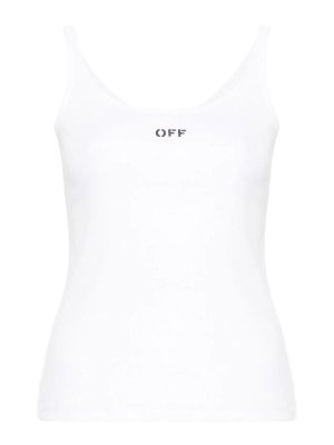 OFF-WHITE: Tops & Tank tops - Off Stamp Tank Top